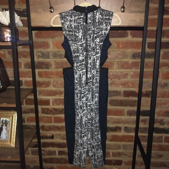 Rachel Roy Cut Out Sheath Midi - Sz 2 - Picture 4 of 15
